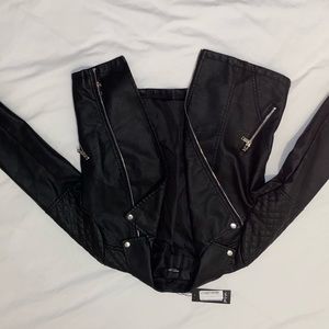 NWT Nasty Gal Leather Jacket
